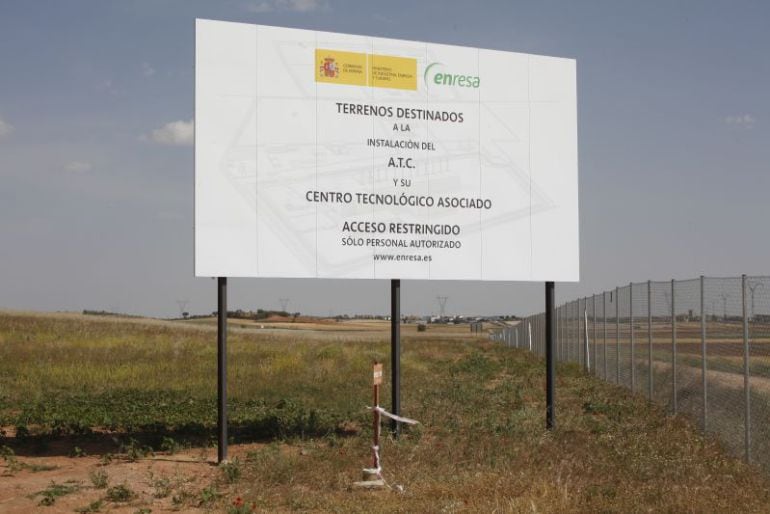 Terrenos elegidos para construir el cementerio nuclear de Villar de Cañas.