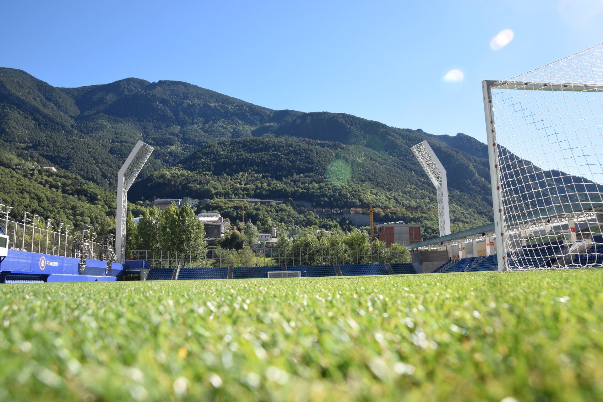 Imatge de l&#039;Estadi nacional a peu de gespa