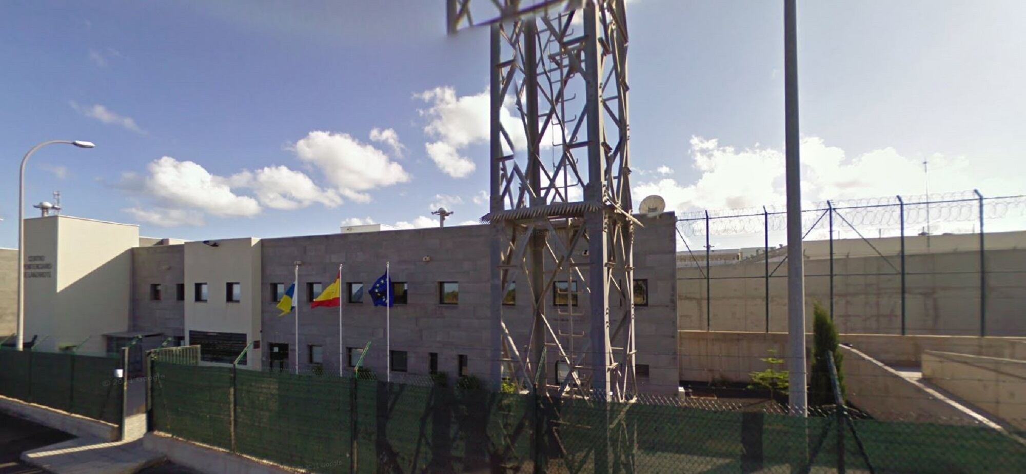 Exterior del Centro Penitenciario de Tahiche, en Lanzarote.