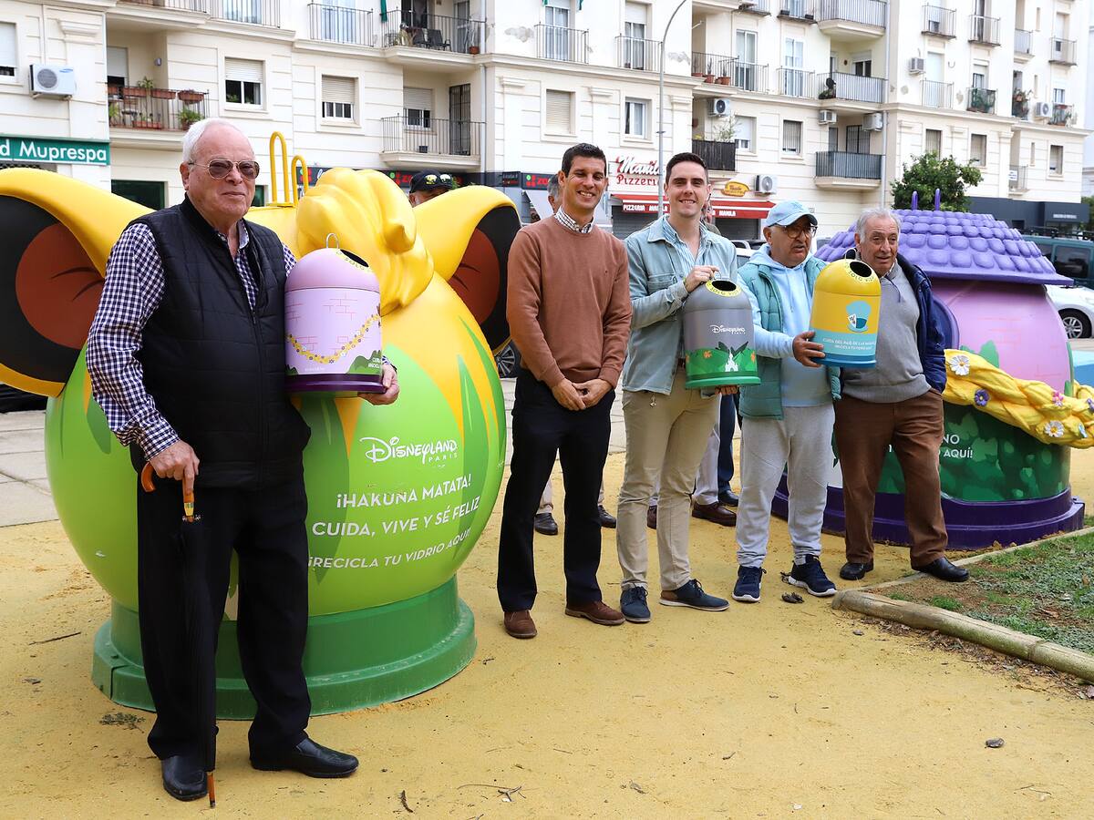 Jerez se suma a la campaña ‘La magia de reciclar vidrio’ impulsada por Ecovidrio y Disneyland París
