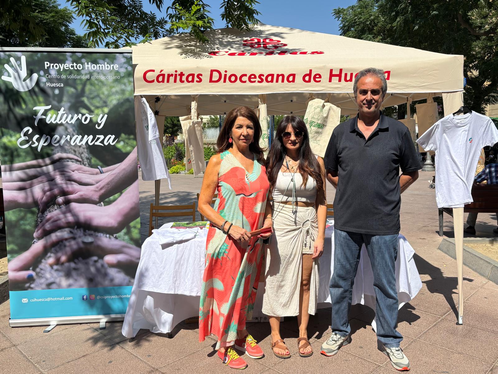 Mesa informativa del Centro de Solidaridad Interdiocesano