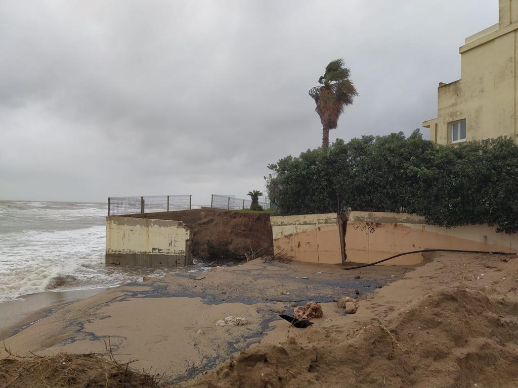 Regresión de la costa en Tavernes de la Valldigna