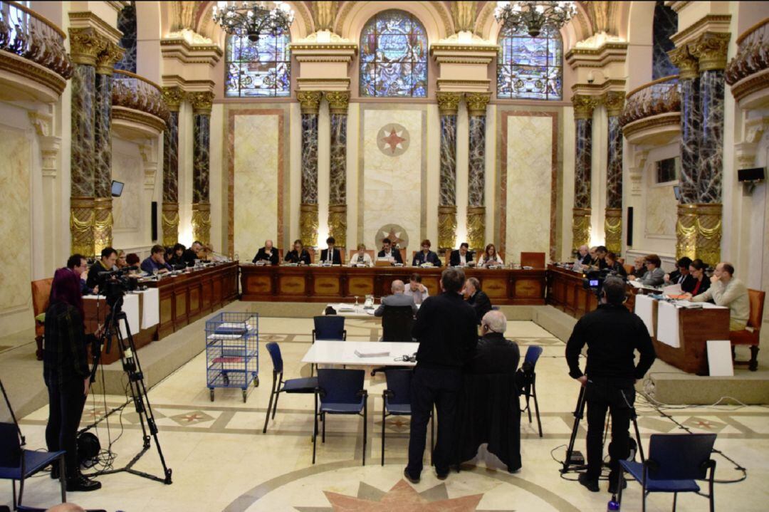 Pleno octubre del Ayuntamiento de San Sebastián.