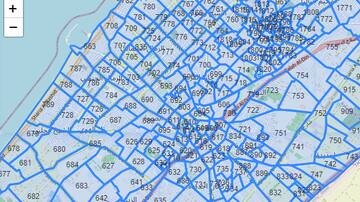Israel publica un mapa con Gaza dividida en parcelas numeradas y exige a los gazatíes que obedezcan al ejército