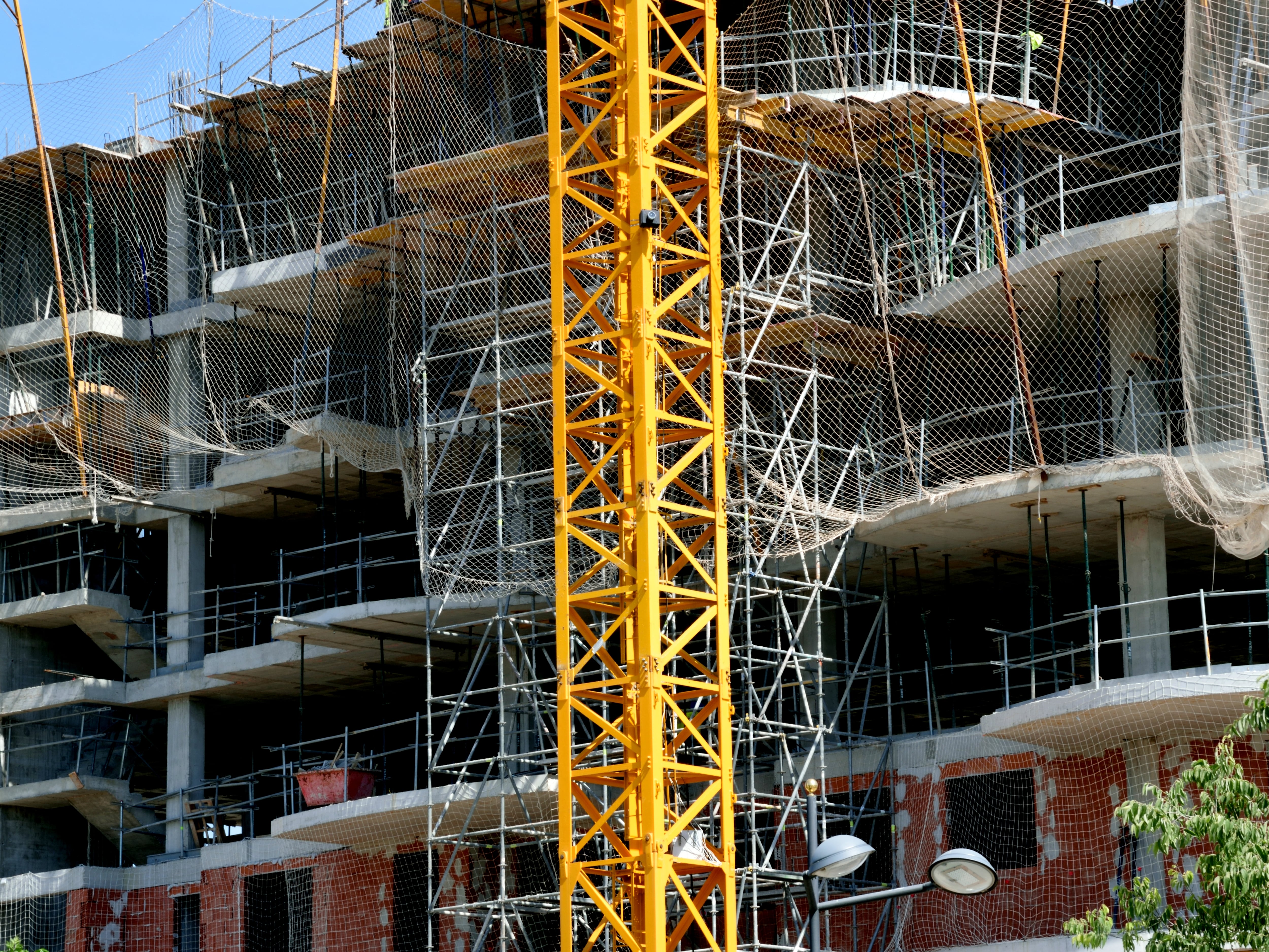 Vivienda en construcción en València