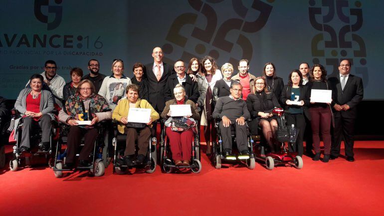 FEGADI recibe uno de los premios AVANCE 2016 de la Diputación de Cádiz.