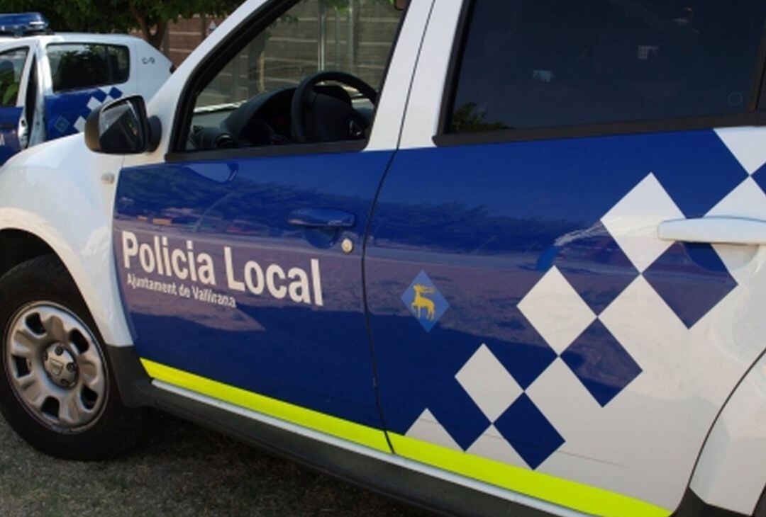 Un dels cotxes patrulla de la policia local de Vallirana