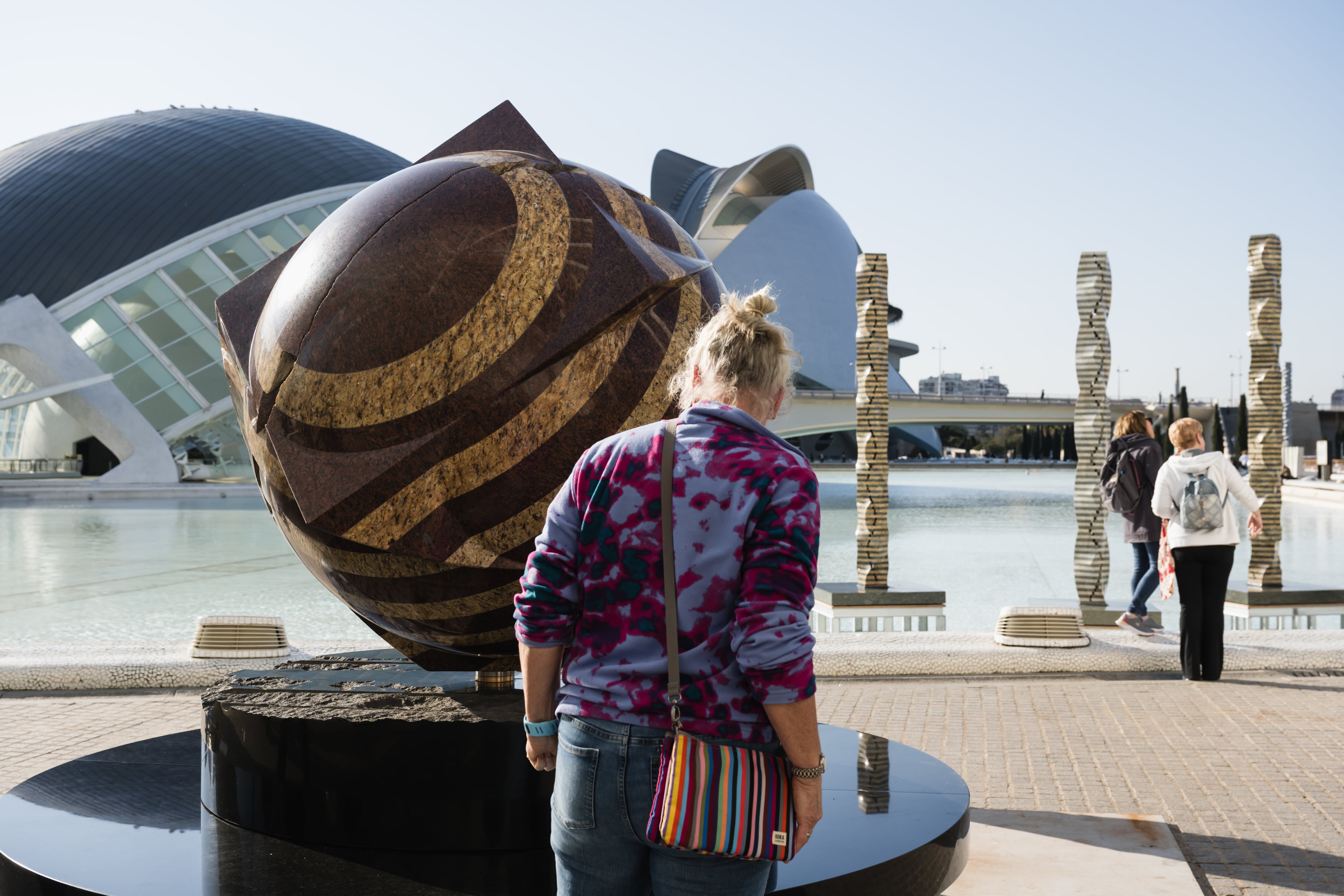 Escultura de 'Genoma y estructura escultórica', de Park Eun Sun