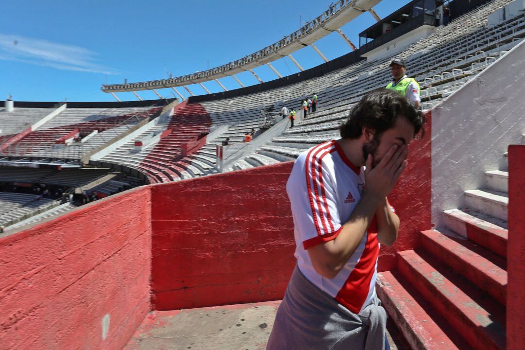 El Monumental abrió unos minutos durante este domingo, para cerrarse inmediatamente