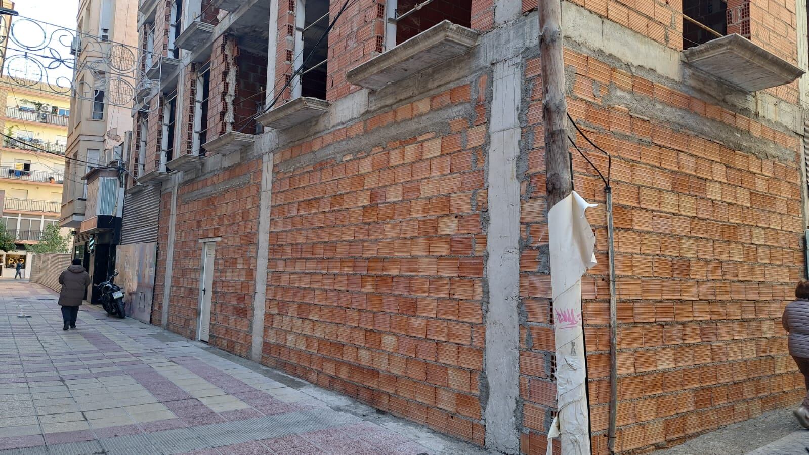 Edificio calle Rebolloso de Lorca