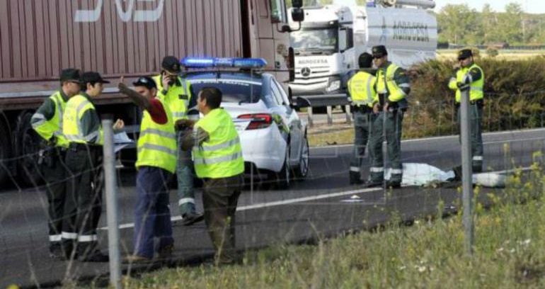 Imagen de archivo del accidente