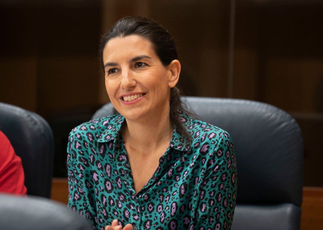 Rocío Monasterio en el Pleno de la Asamblea