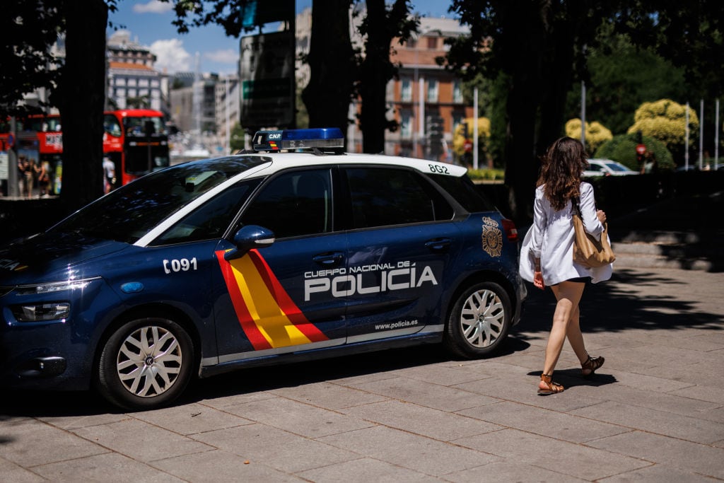 Un coche de Policía Nacional - Archivo.