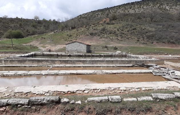 Salinas romanas de Salinas del Manzano.