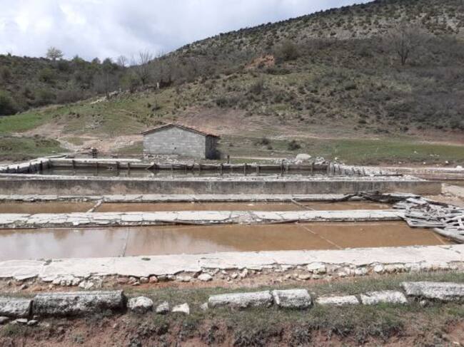 Salinas romanas de Salinas del Manzano.