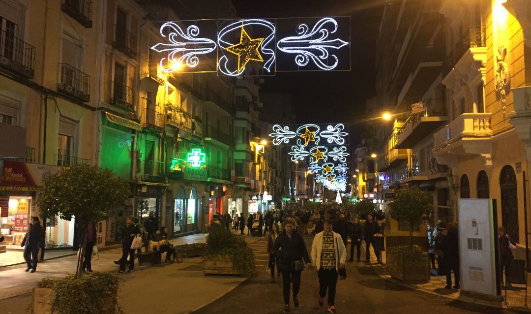 Carretería en Navidad, en una imagen de archivo