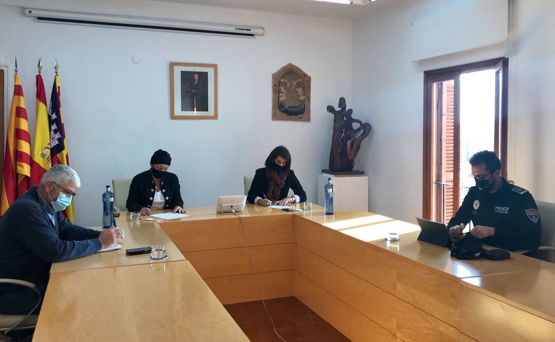 Reunión mantenida este jueves