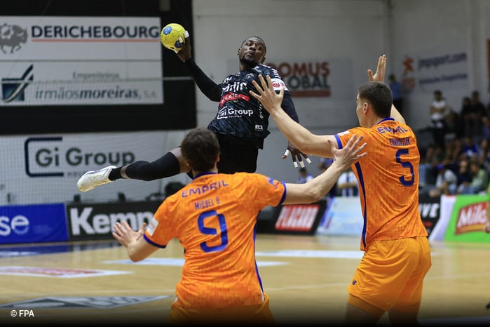 El angoleño Declerck Sibo, nuevo fichaje del Balonmano Lanzarote Ciudad de Arrecife.