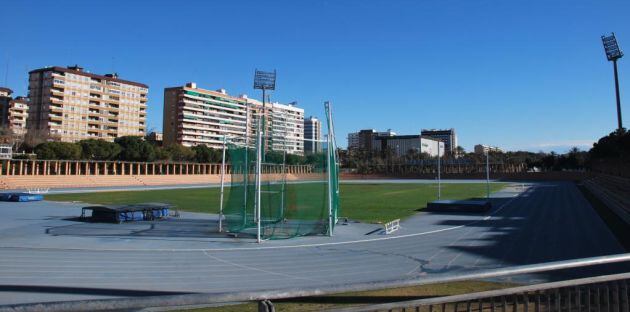 Pista de atletismo del Jardín del Turia de València