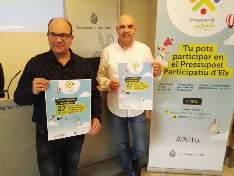 El día 27 se presentan los presupuestos participativos