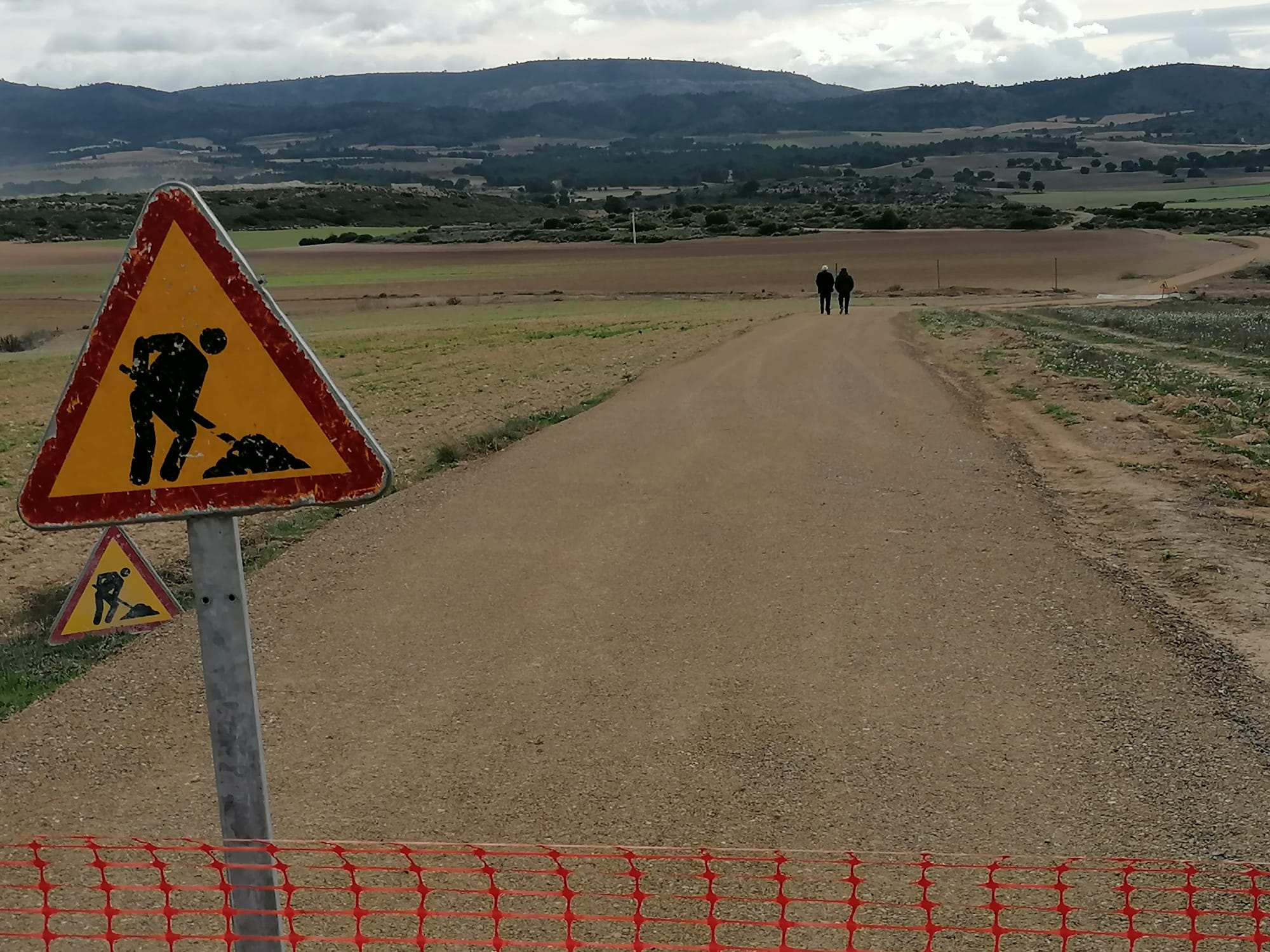 Trabajos en la zona