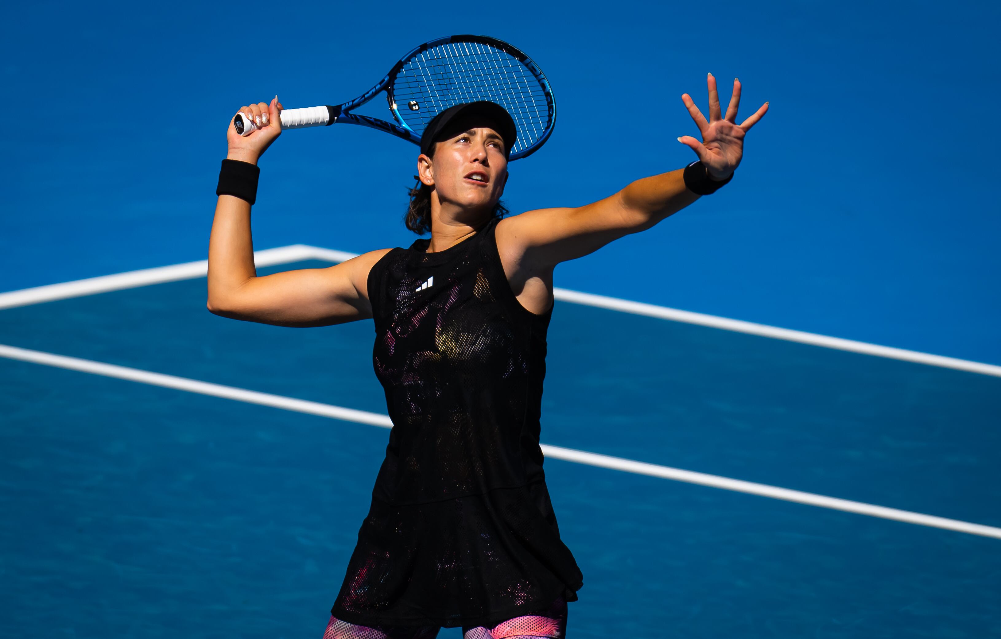 Garbiñe Muguruza en el Open de Australia