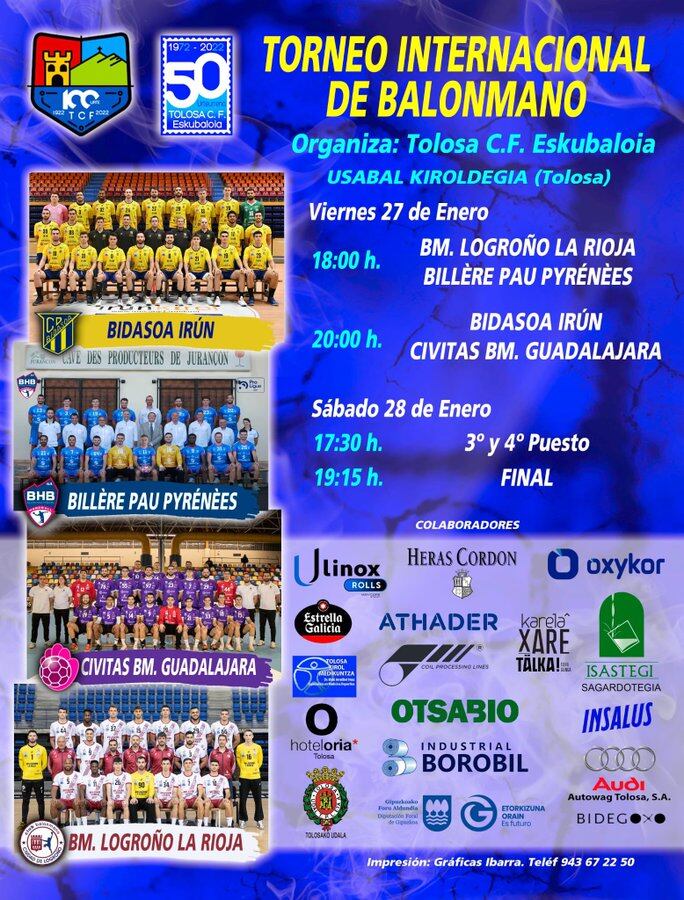 Cartel del Torneo