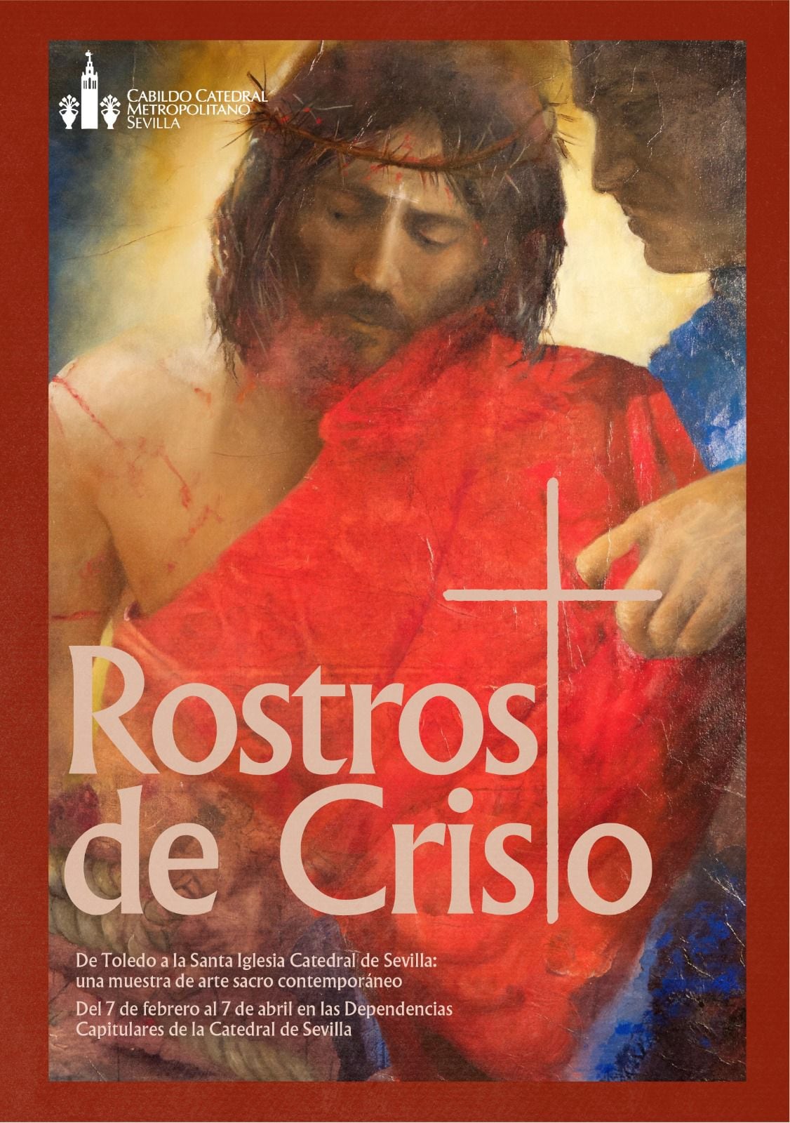 Cartel de la muestra que se puede visitar en la Catedral de Sevilla hasta el 7 de abril