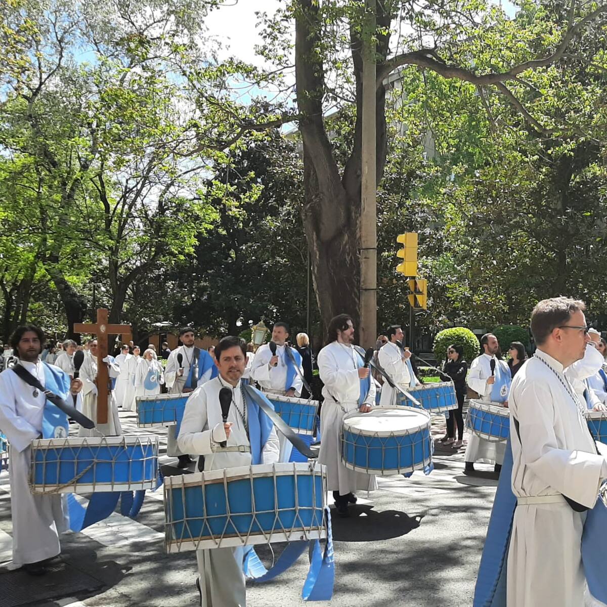 Buena presencia de turistas nacionales e internacionales en la Semana Santa zaragozana