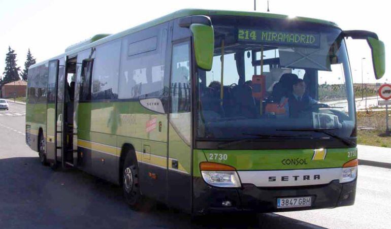 Autobús de Paracuellos de Jarama