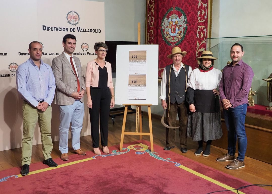 Presentación de la Fiesta de la Siega de Nava del Rey en la Diputación de Valladolid