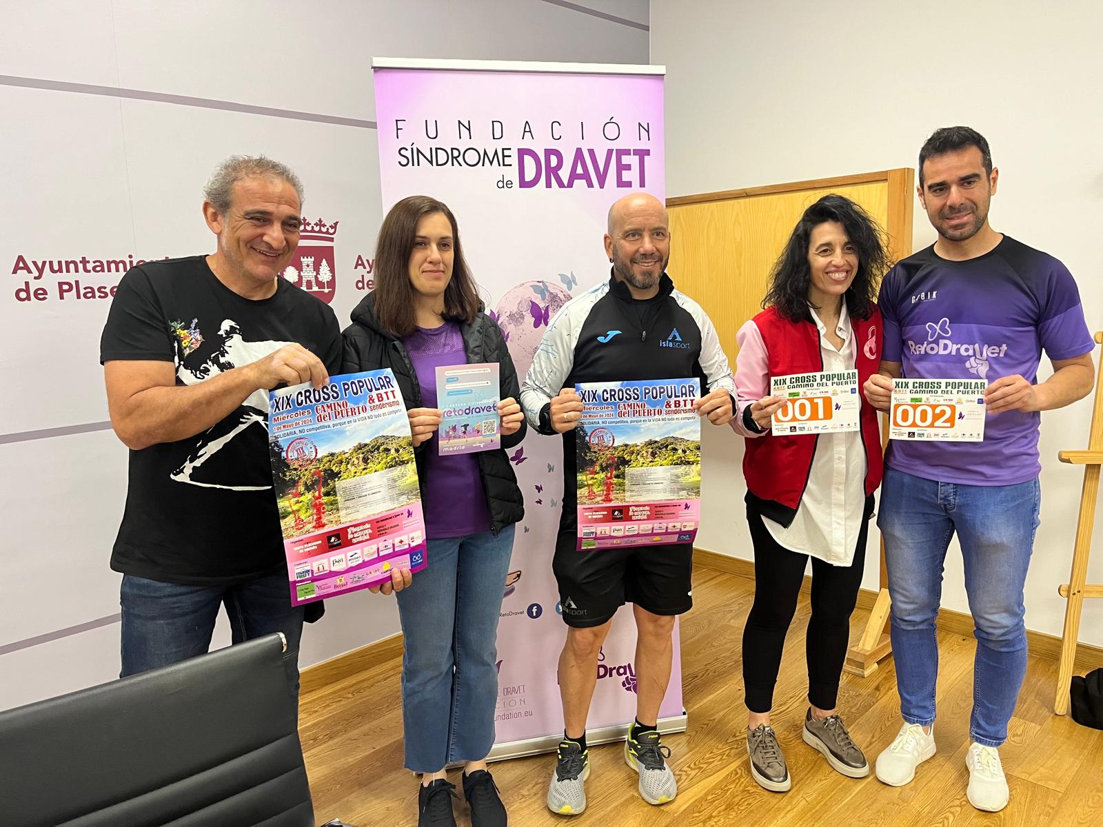 Presentación del XIX Cross Popular Camino del Puerto, a favor de Fundación Síndrome de Dravet.