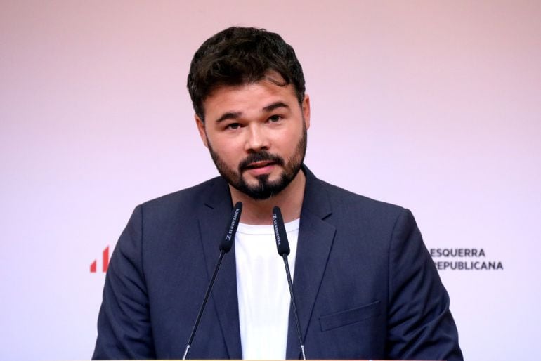 Gabriel Rufián en una fotografía de archivo.