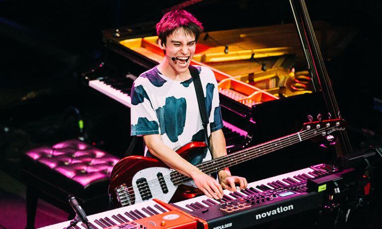 Imagen de archivo de una actuación de Jacob Collier.