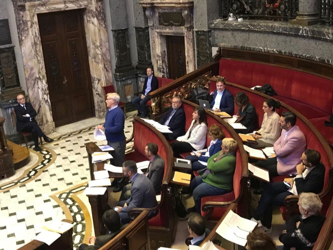 El pleno del Ayuntamiento de València de este jueves ha aprobado los presupuestos de la ciudad para 2020.