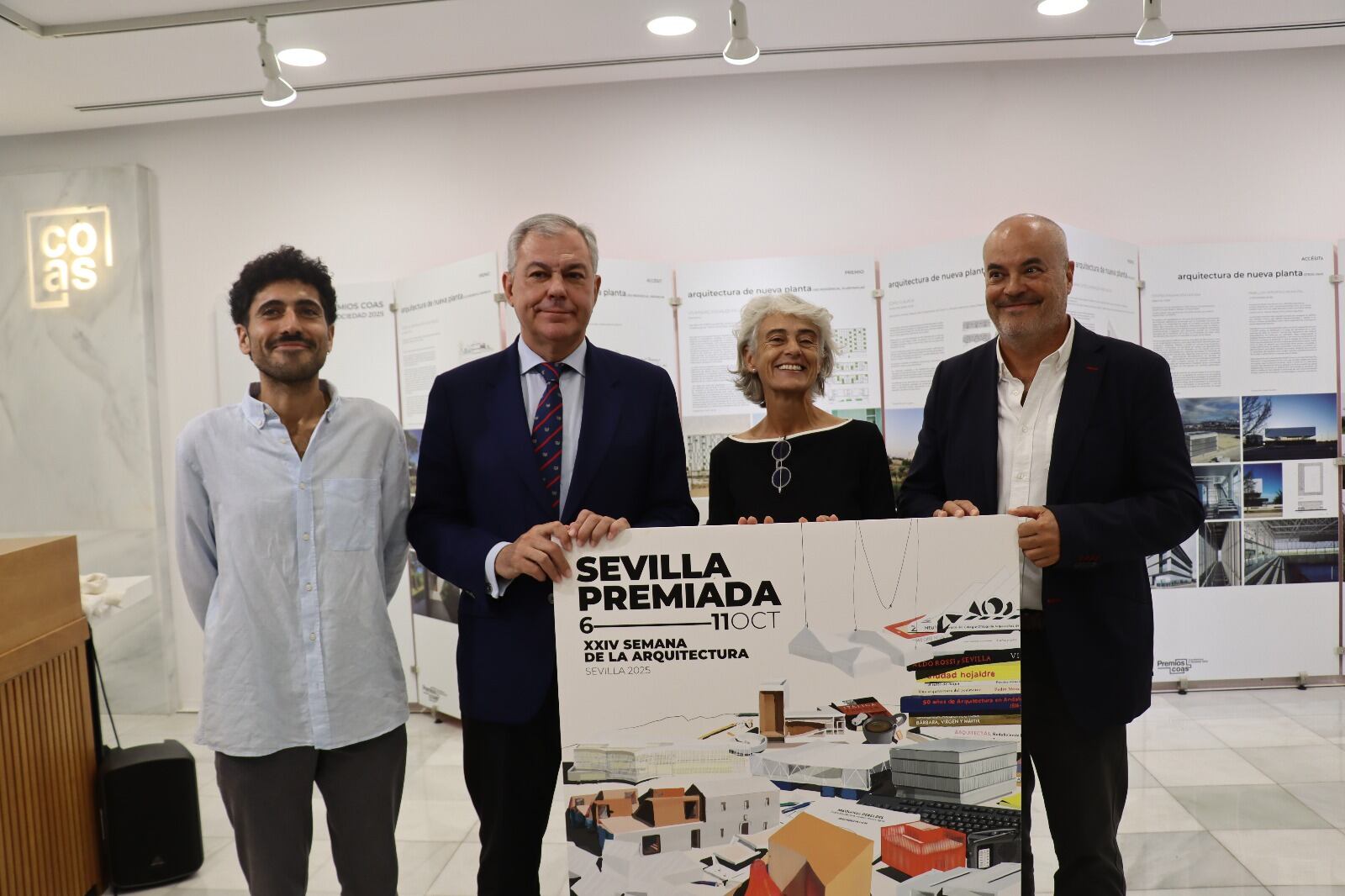 Acto de inauguración de la Semana de la Arquitectura 2025 en Sevilla