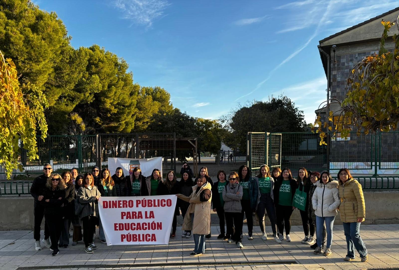 La Escuela Pública contra los conciertos del Bachillerato en Aragón