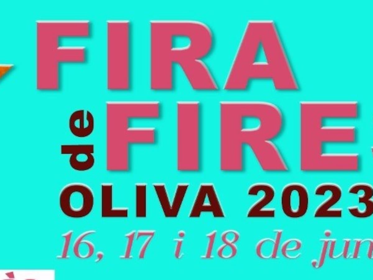 Oliva celebra la Fira de Fires este fin de semana