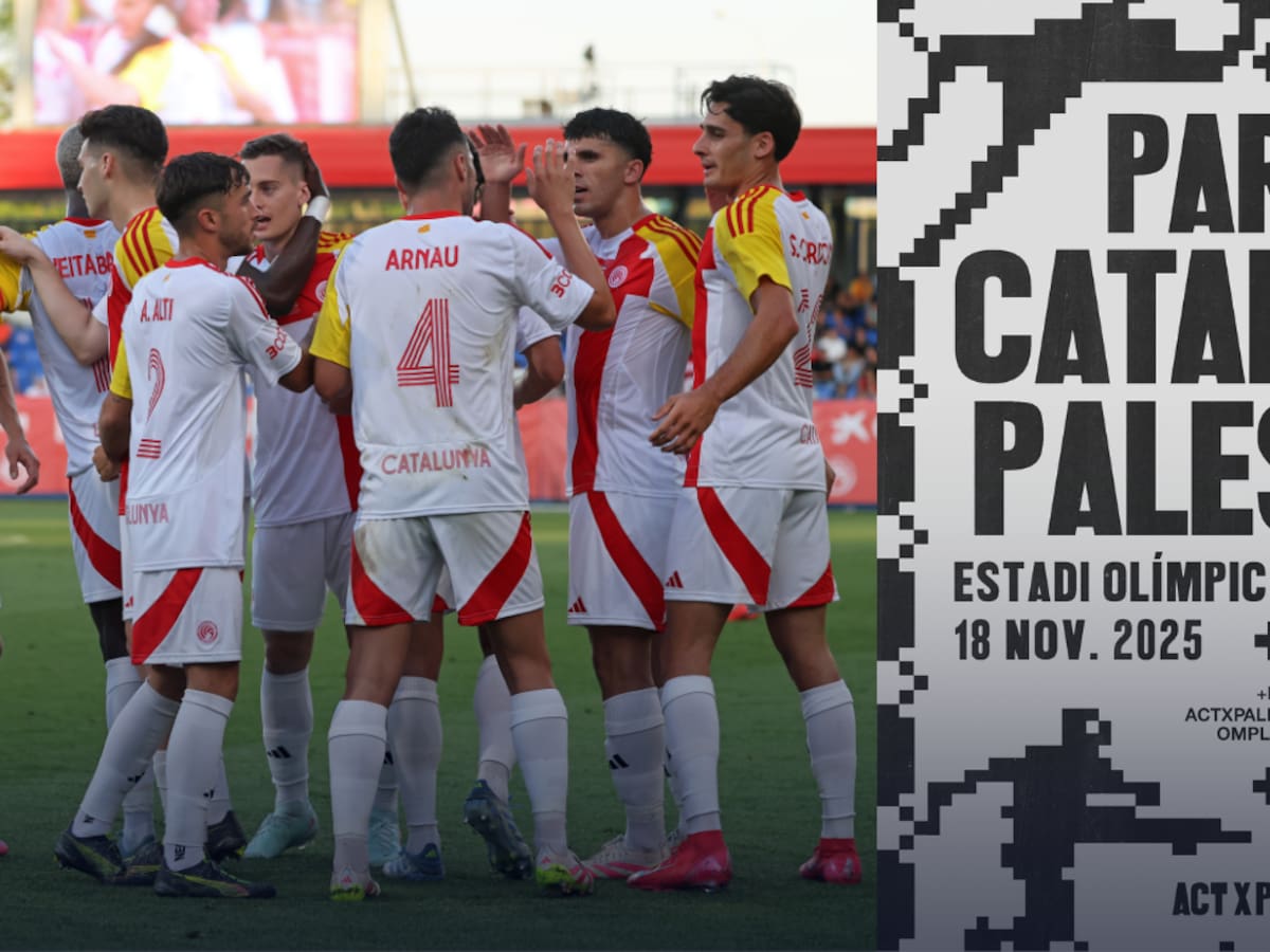 Què està passant amb el partit Catalunya-Palestina?