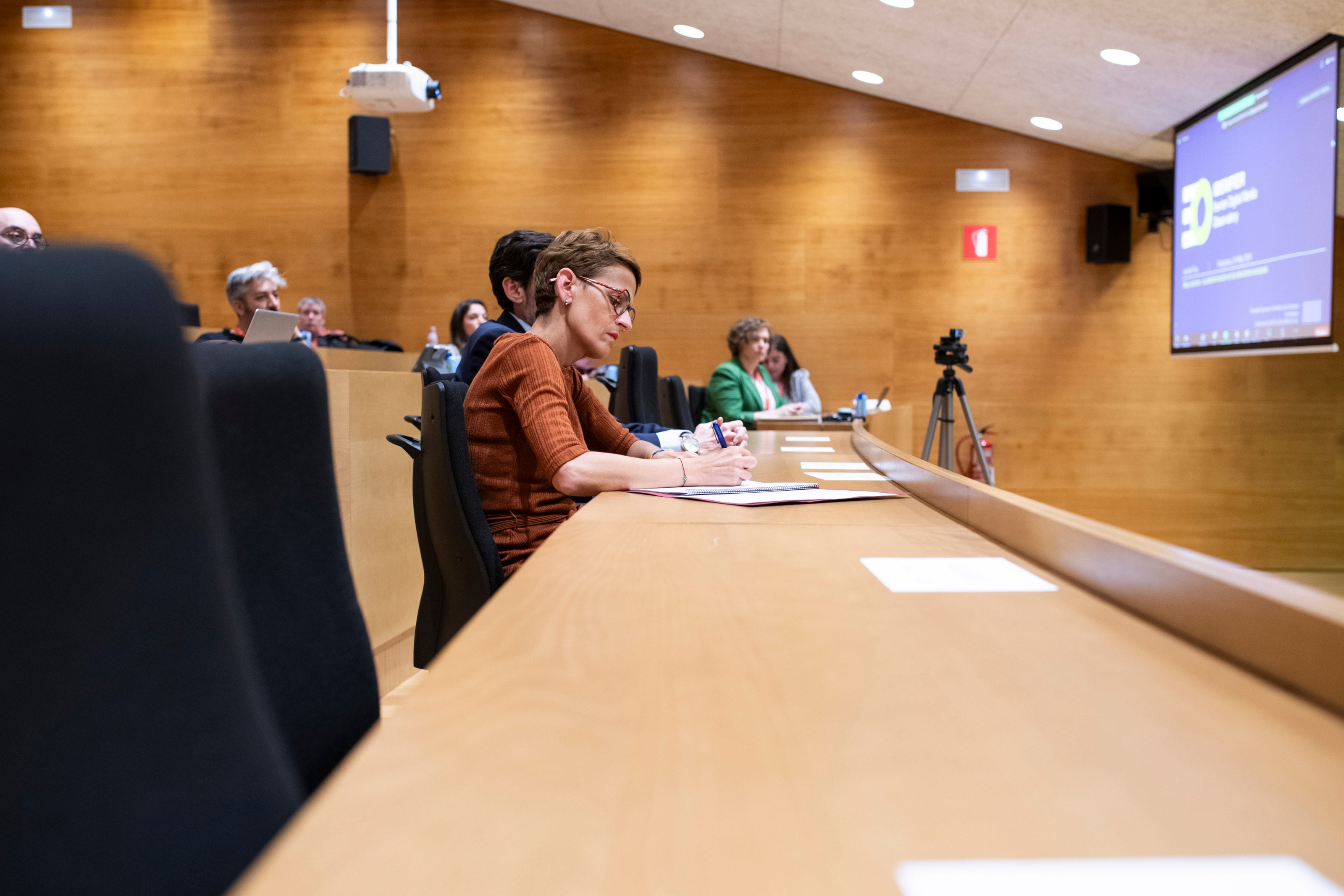 La Presidenta Chivite participa en el encuentro del observatorio Iberifier.