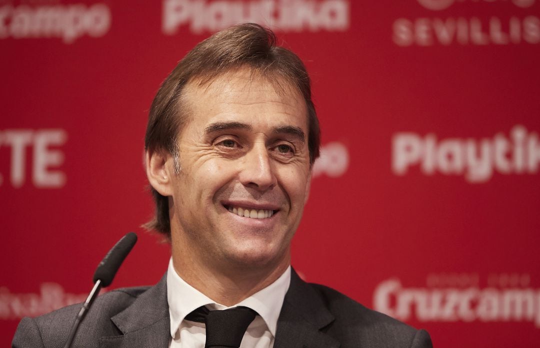 Julen Lopetegui, entrenador del Sevilla FC 