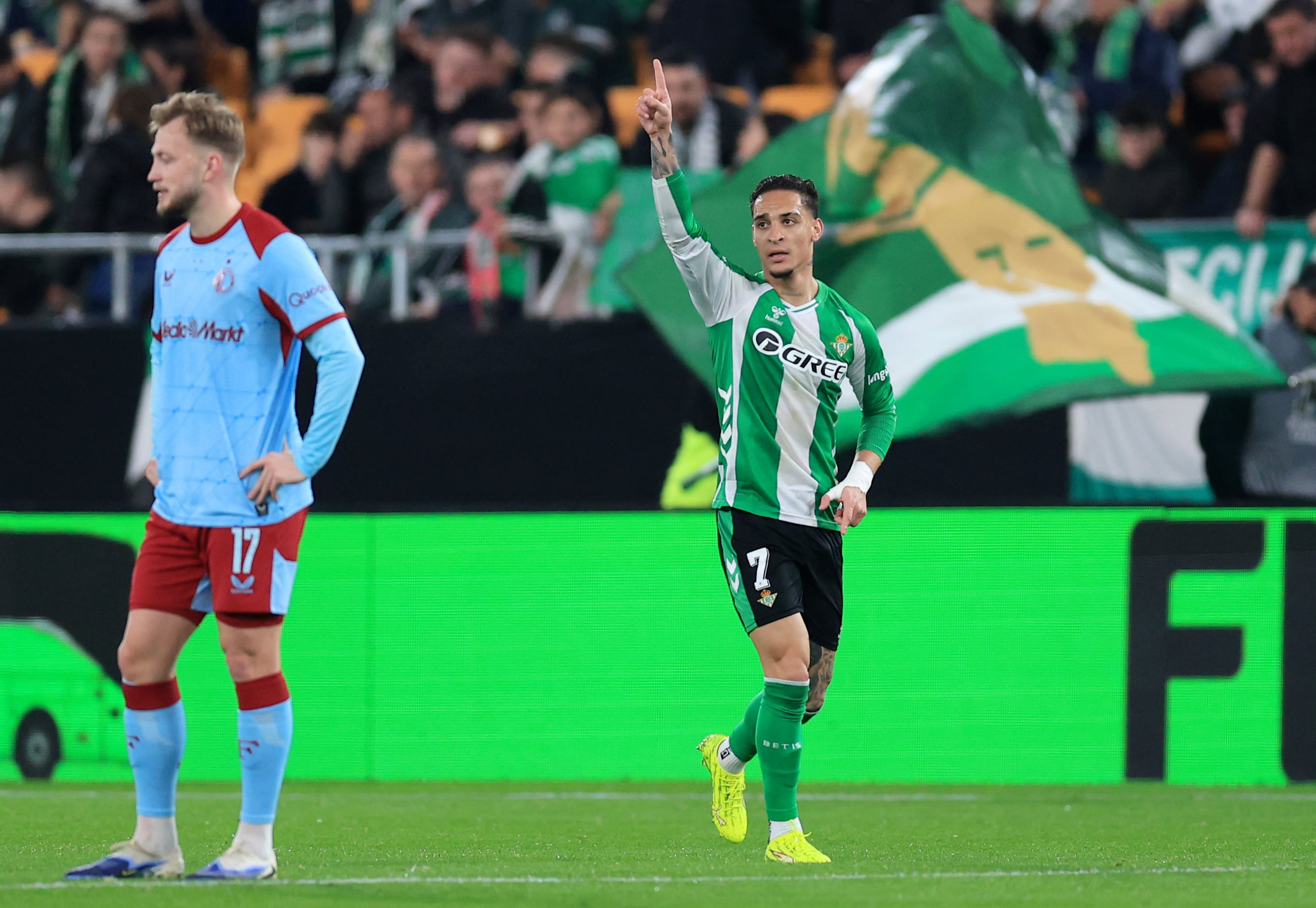 Real Betis Balompie v Feyenoord - UEFA Europa League 2025/26 League Phase MD8. (Photo by Fran Santiago - UEFA/UEFA via Getty Images)
