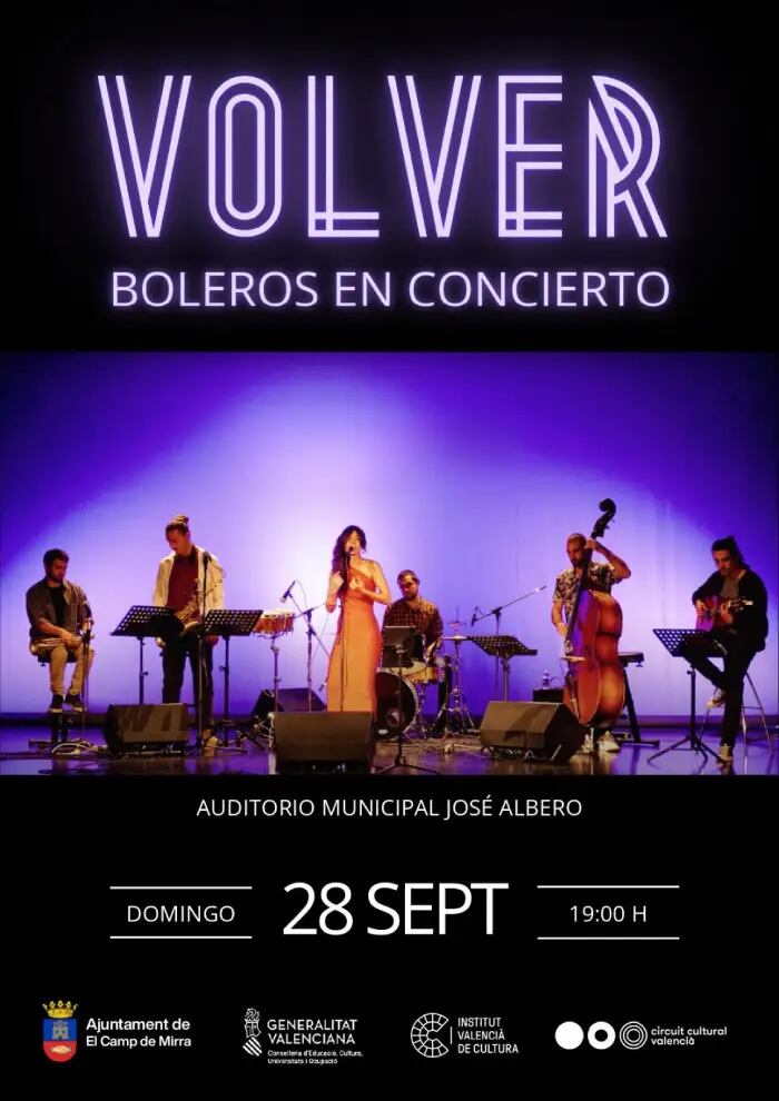 Cartel del concierto