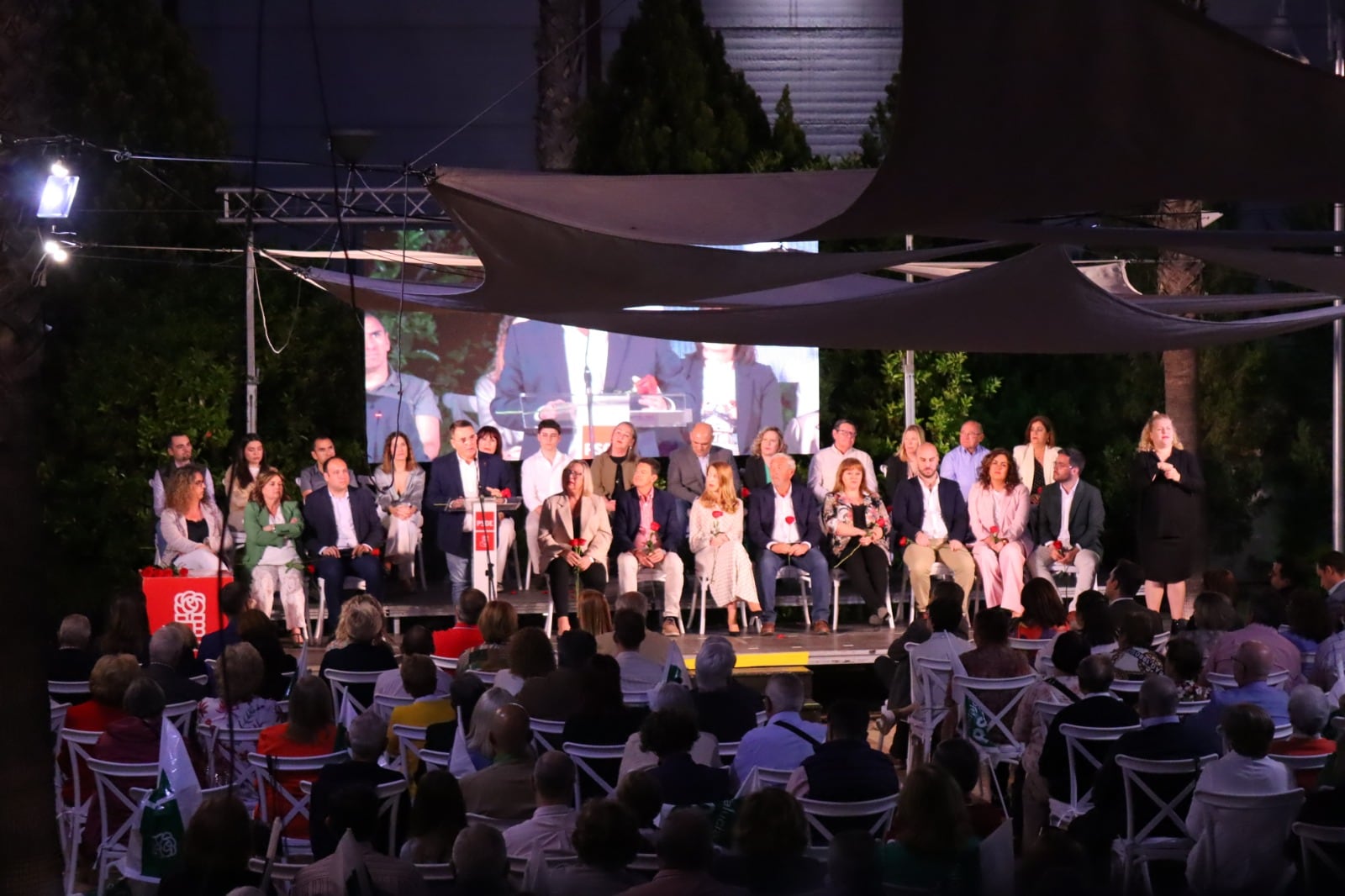 Presentación candidatura PSOE Andújar a las elecciones del 28M.