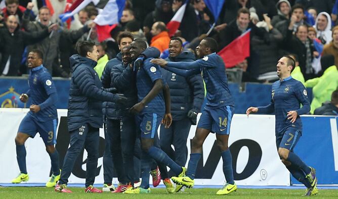 Francia celebra la clasificación