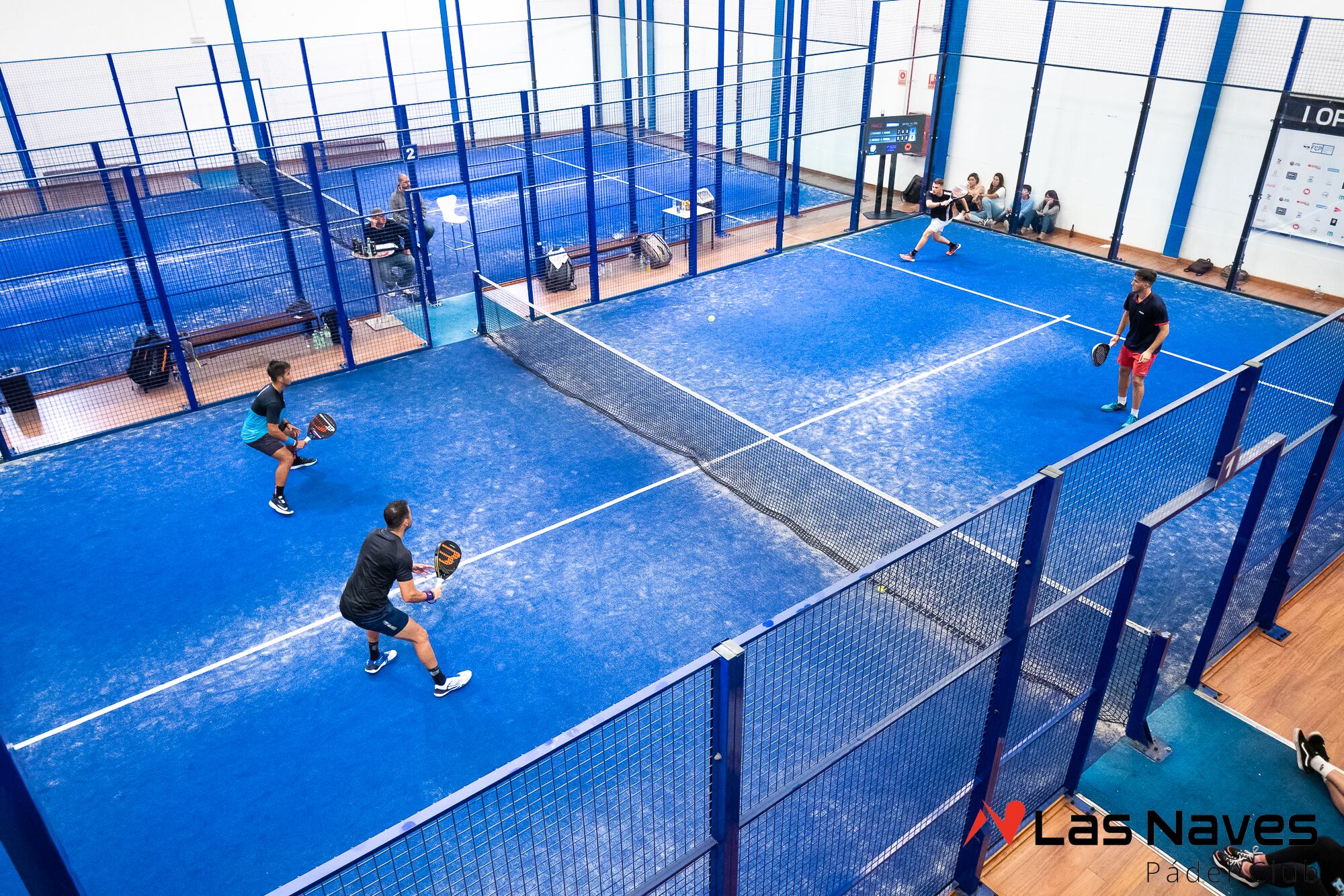 Uno de los numerosos partidos disputados en el torneo.