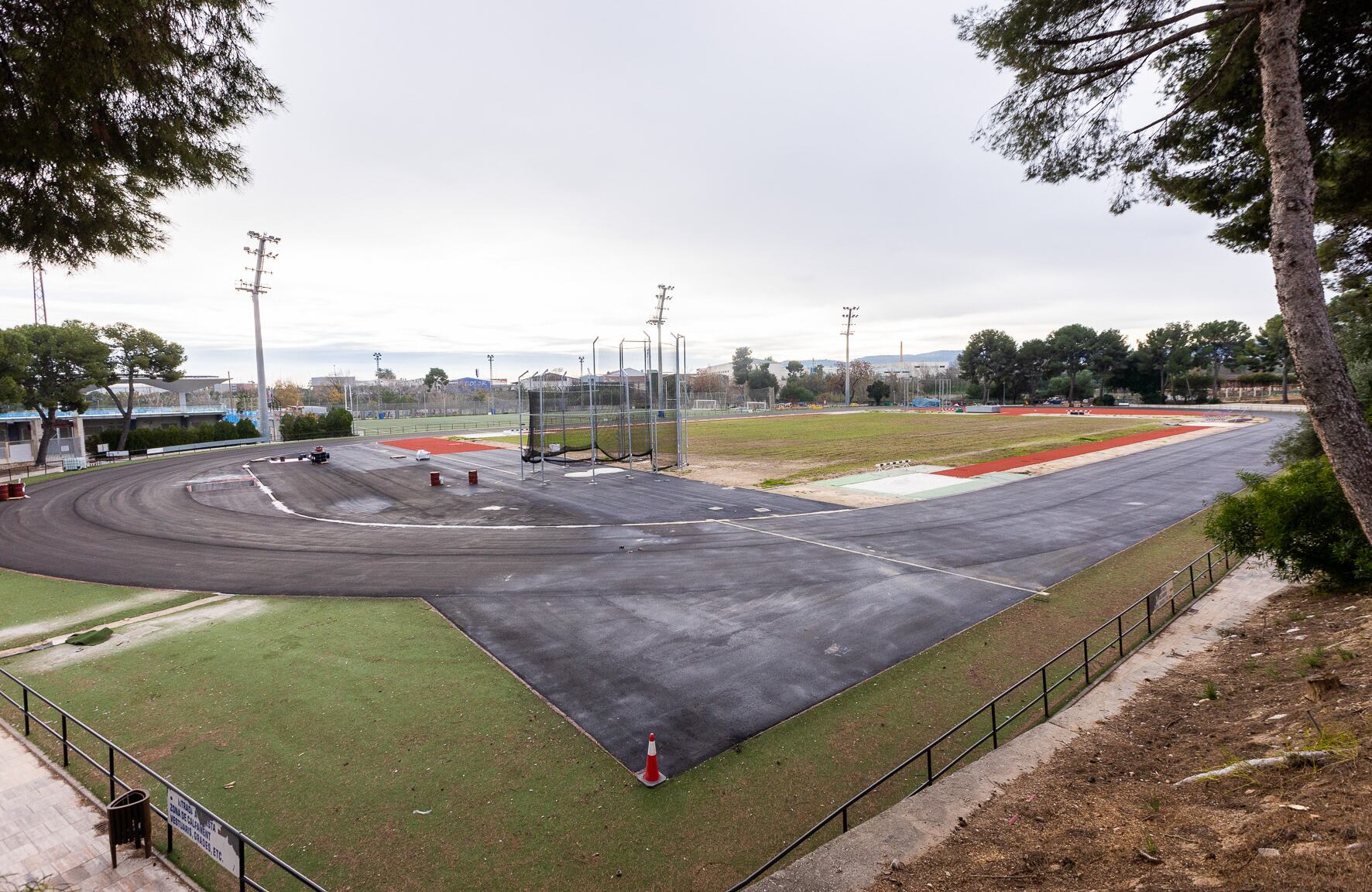 Pista de atletismo Gandia.