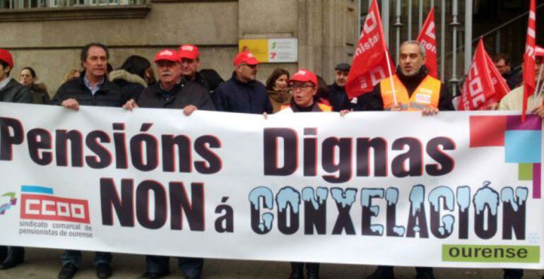 A manifestación do sábado 17 forma parte da Campaña en Defensa do Sistema Público de Pensións