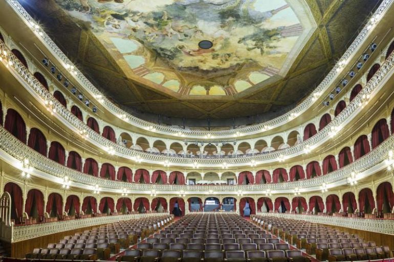 Interior del Gran Teatro Falla