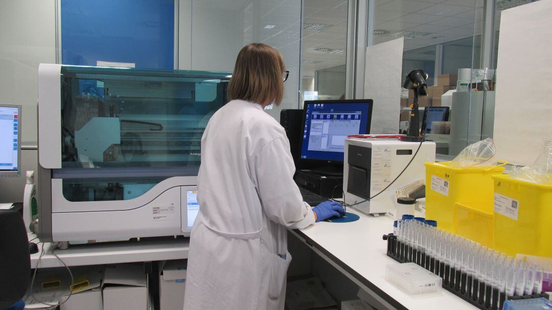 Laboratorio de microbiología del hospital Francesc de Borja